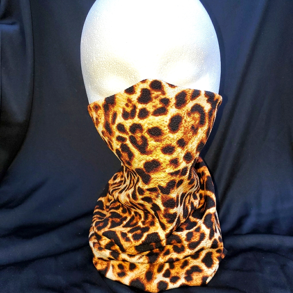 Leopard Gaiter Face Masks